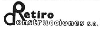 Imagen de RETIRO CONSTRUCCIONES S.A