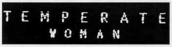 Imagen de TEMPERATE WOMAN