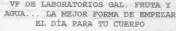 Imagen de VF DE LABORATORIOS GAL. FRUTA Y AGUA... LA MEJOR FORMA DE EMPEZAR EL DIA PARA TU PIEL