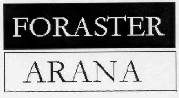 Imagen de FORASTER ARANA