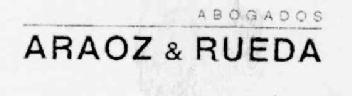 Imagen de ABOGADOS ARAOZ & RUEDA