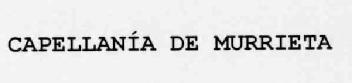 Imagen de CAPELLANIA DE MURRIETA