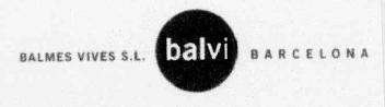 Imagen de BALMES VIVES S.L. BALVI BARCELONA
