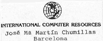 Imagen de ICR INTERNATIONAL COMPUTER RESOURCES