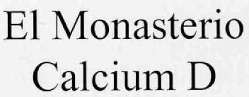 Imagen de EL MONASTERIO CALCIUM D
