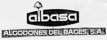 Imagen de ALBASA ALGODONES DEL BAGES, S.A