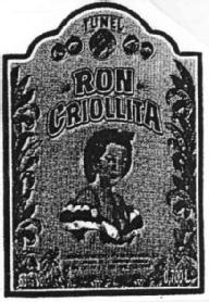 Imagen de TUNEL RON CRIOLLITA