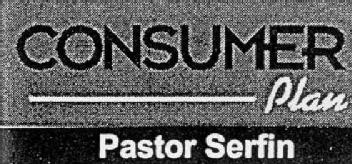 Imagen de CONSUMER PLAN PASTOR SERFIN