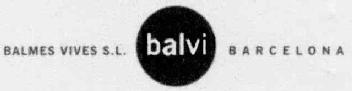 Imagen de BALMES VIVES S.L. BALVI BARCELONA