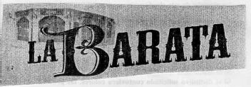 Imagen de LA BARATA