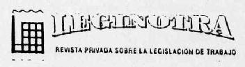 Imagen de LEGINOTRA REVISTA PRIVADA SOBRE LA LEGISLACION DE TRABAJO