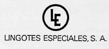 Imagen de LE LINGOTES ESPECIALES, S.A