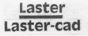 Imagen de LASTER LASTER-CAD