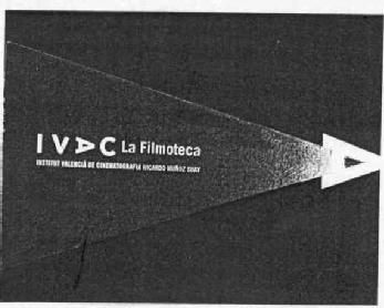 Imagen de A IVAC LA FILMOTECA INSTITUT VALENCIA DE CINEMATOGRAFIA RICARDO MUÑOZ SUAY
