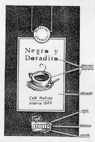 Imagen de ESPECIAL EXPRESO NEGRO Y DORADITO CAFE MOLIDO ARABICA 100% CAFES PONT