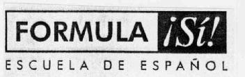 Imagen de FORMULA SI ESCUELA DE ESPAÑOL