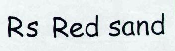 Imagen de RS RED SAND