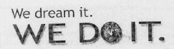 Imagen de WE DREAM IT. WE DO IT