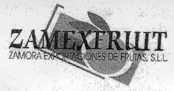 Imagen de ZAMEXFRUIT ZAMORA EXPORTACIONES DE FRUTAS, S.L.L
