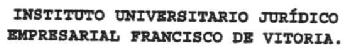 Imagen de INSTITUTO UNIVERSITARIO JURIDICO EMPRESARIAL FRANCISCO DE VITORIA