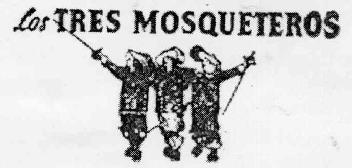 Imagen de LOS TRES MOSQUETEROS