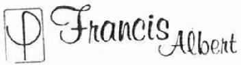 Imagen de FRANCIS ALBERT
