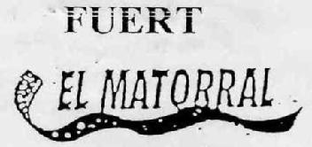 Imagen de FUERT EL MATORRAL