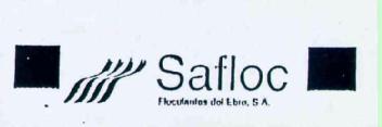Imagen de SAFLOC FLOCULANTES DEL EBRO, S.A