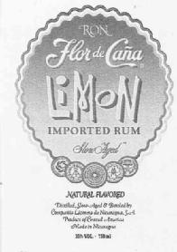 Imagen de RON FLOR DE CAÑA LIMON IMPORTED RUM NATURAL FLAVORED