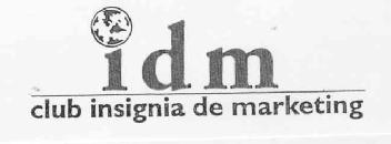 Imagen de IDM CLUB INSIGNIA DE MARKETING