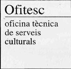 Imagen de OFITESC OFICINA TECNICA DE SERVEIS CULTURALS