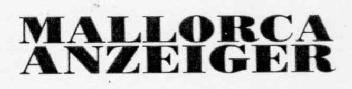 Imagen de MALLORCA ANZEIGER