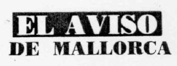 Imagen de EL AVISO DE MALLORCA