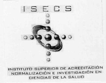 Imagen de ISECS INSTITUTO SUPERIOR DE ACREDITACION NORMALIZACION E INVESTIGACIONEN CIENCIAS DE LA SALUD