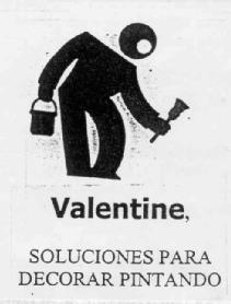 Imagen de VALENTINE, SOLUCIONES PARA DECORAR PINTANDO