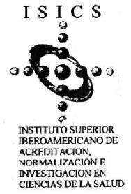 Imagen de ISICS INSTITUTO SUPERIOR IBEROAMERICANO DE ACREDITACION, NORMALIZACIONE INVESTIGACION EN CIENCIAS DE LA SALUD