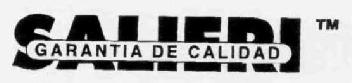 Imagen de SALIERI GARANTIA DE CALIDAD