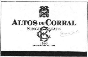 Imagen de ALTOS DE CORRAL SINGLE ESTATE BC