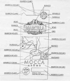 Imagen de EL TUESTE MAS LENTO DE MARCILLA DOUWE EGBERTS MARCILLA DE ANNO 1753 MOCCA AROME ESPECIAL PARA CAFETERA DE FUEGO