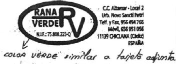 Imagen de RANA VERDE RV