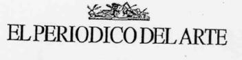Imagen de EL PERIODICO DEL ARTE