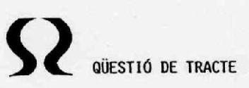 Imagen de QUESTIO DE TRACTE
