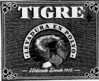 Imagen de TIGRE LEVADURA EN POLVO UTILIZADA DESDE 1915