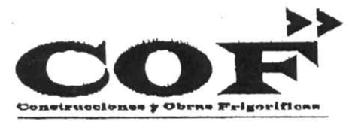 Imagen de COF CONSTRUCCIONES Y OBRAS FRIGORIFICAS