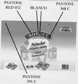 Imagen de BORGES PISTACHOS TOSTADOS Y SALADOS