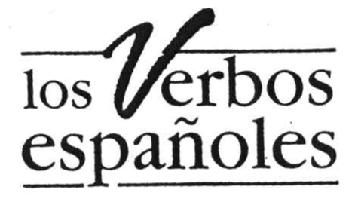 Imagen de LOS VERBOS ESPAÑOLES