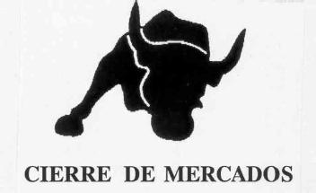 Imagen de CIERRE DE MERCADOS