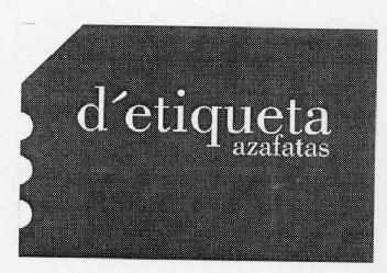 Imagen de D\'ETIQUETA AZAFATAS