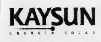 Imagen de KAYSUN ENERGIA SOLAR