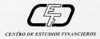 Imagen de CEF CENTRO DE ESTUDIOS FINANCIEROS